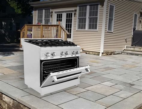 outdoor stove with oven